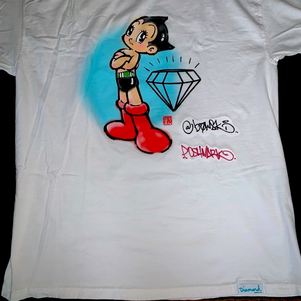 Diamond Supply Co. White XL New